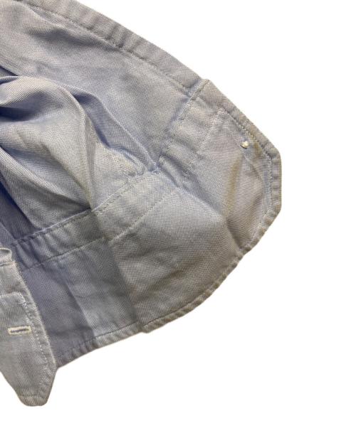 HERMES（エルメス）HERMES (エルメス) ボタンダウンシャツ ブルー サイズ:40の古着・服飾アイテム