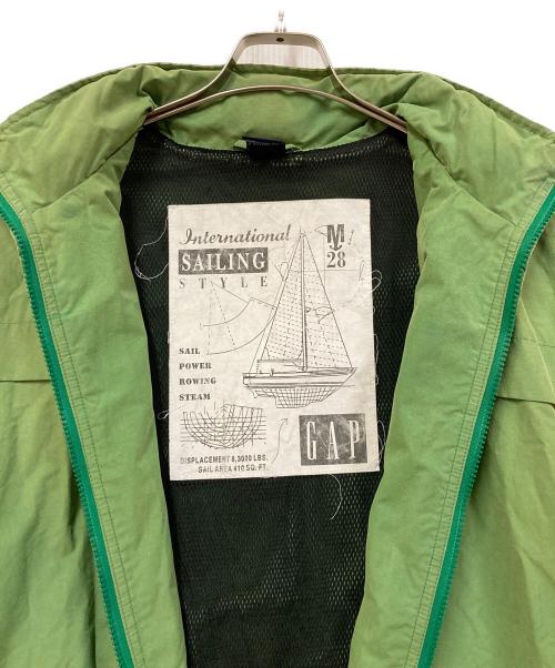 OLD GAP（オールドギャップ）OLD GAP (オールドギャップ) ナイロンジャケット グリーン サイズ:Sの古着・服飾アイテム