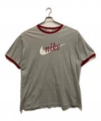 NIKEナイキ）の古着「90sリンガーTシャツ」｜グレー