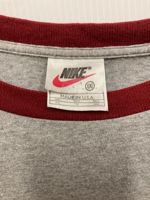 NIKE（ナイキ）NIKE (ナイキ) 90sリンガーTシャツ グレー サイズ:xxlの古着・服飾アイテム