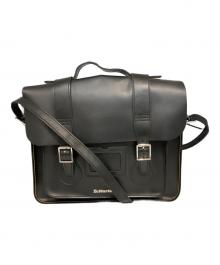 Dr.Martens（ドクターマーチン）の古着「サッチェルバッグ」｜ブラック