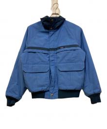 WOOLRICH（ウールリッチ）の古着「80S ナイロンスタンドブルゾン」｜ブルー