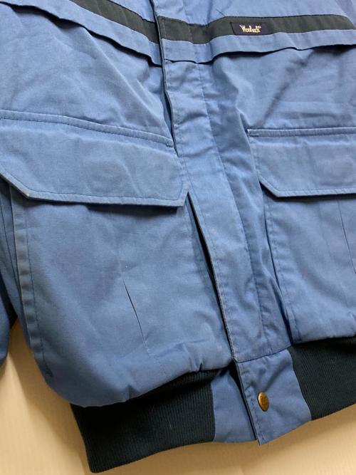 WOOLRICH（ウールリッチ）WOOLRICH (ウールリッチ) 80S ナイロンスタンドブルゾン ブルー サイズ:Mの古着・服飾アイテム