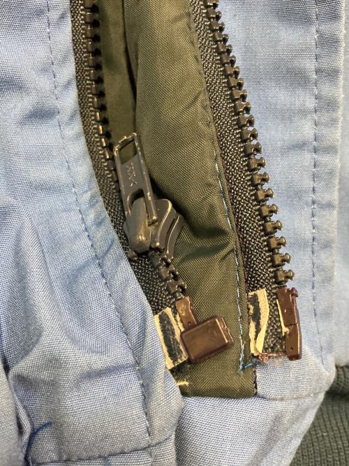 WOOLRICH（ウールリッチ）WOOLRICH (ウールリッチ) 80S ナイロンスタンドブルゾン ブルー サイズ:Mの古着・服飾アイテム