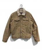 Patagoniaパタゴニア）の古着「Pile Lined Trucker Jacket/パイルラインドトラッカージャケット」｜ブラウン