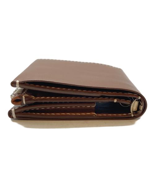 ED ROBERT JUDSON（エド ロバート ジャドソン）ED ROBERT JUDSON (エド ロバート ジャドソン) Binder Mini Wallet/手帳型ミニウォレット ブラウンの古着・服飾アイテム