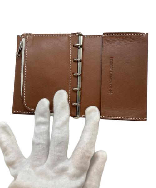 ED ROBERT JUDSON（エド ロバート ジャドソン）ED ROBERT JUDSON (エド ロバート ジャドソン) Binder Mini Wallet/手帳型ミニウォレット ブラウンの古着・服飾アイテム