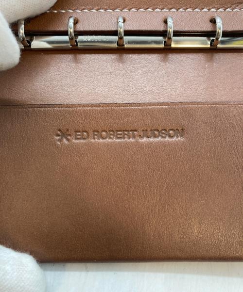 ED ROBERT JUDSON（エド ロバート ジャドソン）ED ROBERT JUDSON (エド ロバート ジャドソン) Binder Mini Wallet/手帳型ミニウォレット ブラウンの古着・服飾アイテム