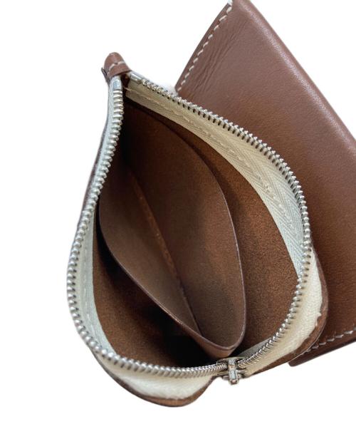 ED ROBERT JUDSON（エド ロバート ジャドソン）ED ROBERT JUDSON (エド ロバート ジャドソン) Binder Mini Wallet/手帳型ミニウォレット ブラウンの古着・服飾アイテム