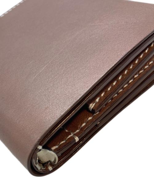 ED ROBERT JUDSON（エド ロバート ジャドソン）ED ROBERT JUDSON (エド ロバート ジャドソン) Binder Mini Wallet/手帳型ミニウォレット ブラウンの古着・服飾アイテム