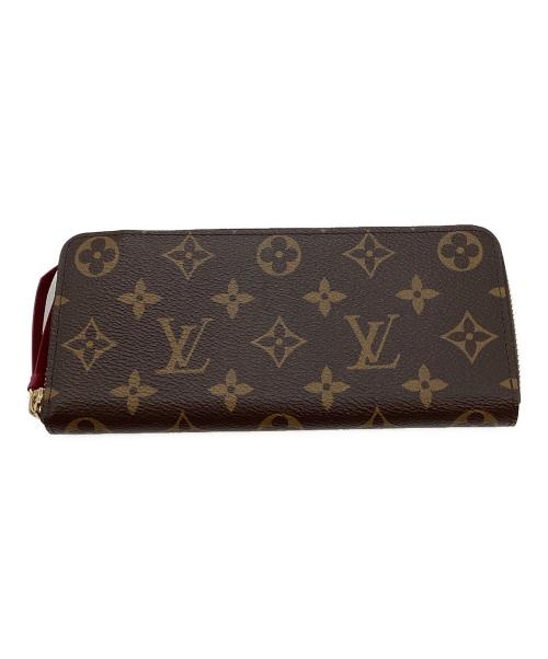 LOUIS VUITTON（ルイ ヴィトン）LOUIS VUITTON (ルイ ヴィトン) ポルトフォイユ・クレマンス /長財布 フューシャの古着・服飾アイテム