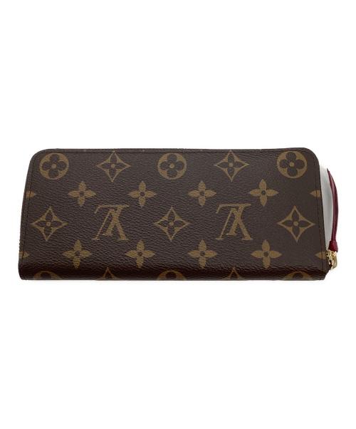 LOUIS VUITTON（ルイ ヴィトン）LOUIS VUITTON (ルイ ヴィトン) ポルトフォイユ・クレマンス /長財布 フューシャの古着・服飾アイテム
