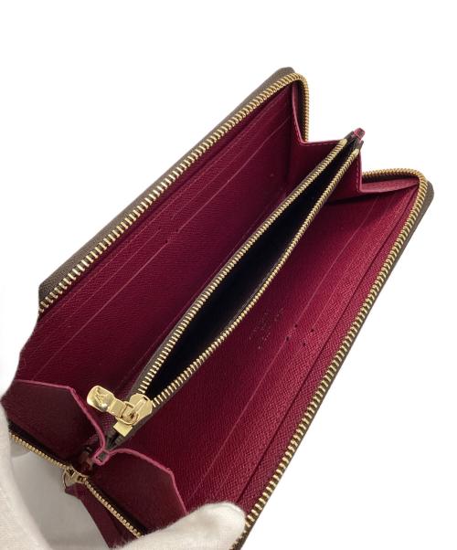 LOUIS VUITTON（ルイ ヴィトン）LOUIS VUITTON (ルイ ヴィトン) ポルトフォイユ・クレマンス /長財布 フューシャの古着・服飾アイテム