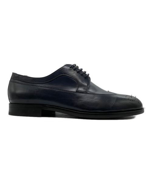 HUGO BOSS（ヒューゴ ボス）HUGO BOSS (ヒューゴ ボス) ウィングチップシューズ ネイビー サイズ:6の古着・服飾アイテム