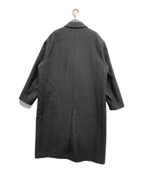 STUDIOUS（ステュディオス）STUDIOUS (ステュディオス) Super140 Wool Melton Over Chester Coat ネイビー サイズ:2の古着・服飾アイテム