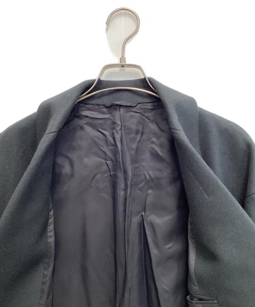 STUDIOUS（ステュディオス）STUDIOUS (ステュディオス) Super140 Wool Melton Over Chester Coat ネイビー サイズ:2の古着・服飾アイテム