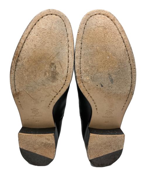 PADRONE（パドローネ）PADRONE (パドローネ) チェルシーブーツ ブラック サイズ:42の古着・服飾アイテム