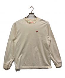 SUPREME（シュプリーム）の古着「small Box L/S Tee/スモールボックスL/Sティー」｜アイボリー