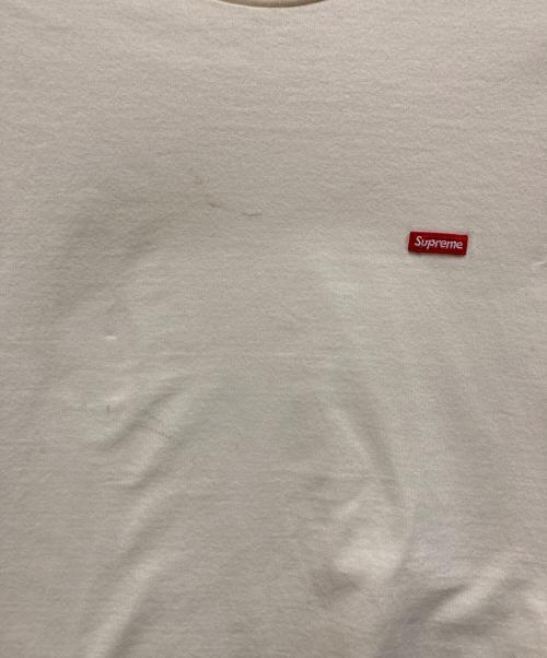 SUPREME（シュプリーム）Supreme (シュプリーム) small Box L/S Tee/スモールボックスL/Sティー アイボリー サイズ:Sの古着・服飾アイテム