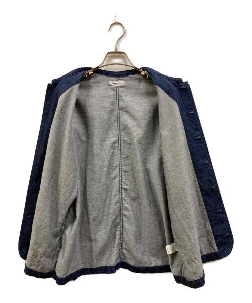 ordinary fits（オーディナリーフィッツ）Ordinary fits (オーディナリーフィッツ) デニムカバーオール インディゴ サイズ:2の古着・服飾アイテム