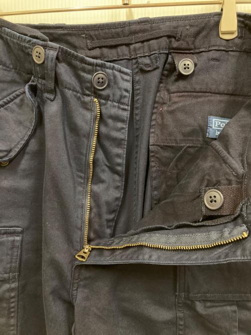 POLO RALPH LAUREN（ポロ・ラルフローレン）POLO RALPH LAUREN (ポロ・ラルフローレン) ビッグカーゴパンツ ネイビー サイズ:w28の古着・服飾アイテム