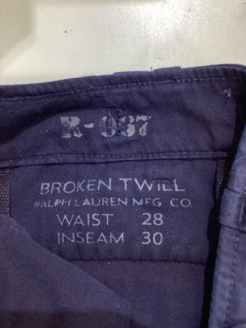 POLO RALPH LAUREN（ポロ・ラルフローレン）POLO RALPH LAUREN (ポロ・ラルフローレン) ビッグカーゴパンツ ネイビー サイズ:w28の古着・服飾アイテム