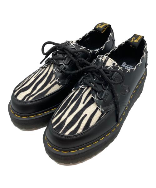 Dr.Martens（ドクターマーチン）Dr.Martens (ドクターマーチン) RAMSEY QUAD 3ホール クリーパーシューズ ブラック サイズ:7の古着・服飾アイテム