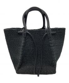 outersunset（アウターサンセット）の古着「abaca basket bag」｜ブラック