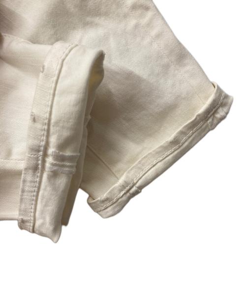 DSQUARED2（ディースクエアード）DSQUARED2 (ディースクエアード) TIDY BIKER JEAN ダメージデニムパンツ ホワイト サイズ:46の古着・服飾アイテム