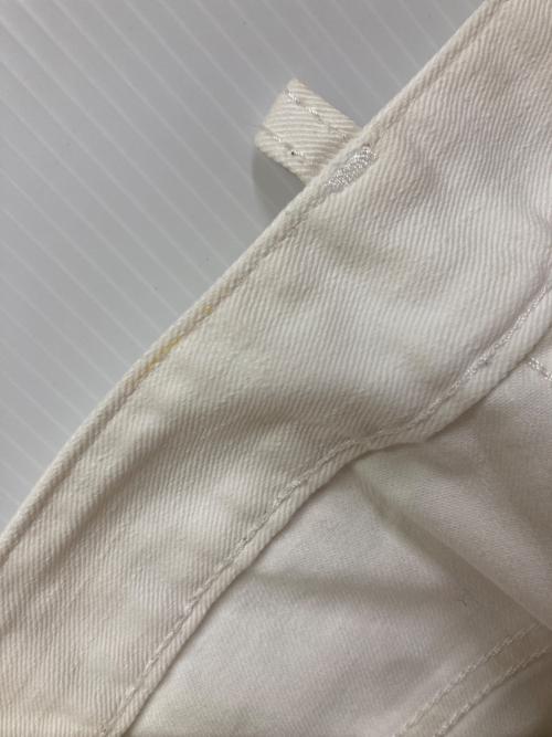 DSQUARED2（ディースクエアード）DSQUARED2 (ディースクエアード) TIDY BIKER JEAN ダメージデニムパンツ ホワイト サイズ:46の古着・服飾アイテム