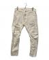 DSQUARED2（ディースクエアード）の古着「TIDY BIKER JEAN ダメージデニムパンツ」｜ホワイト