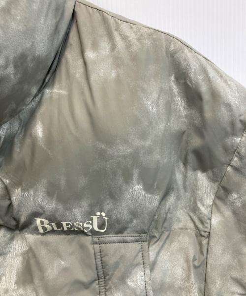 BLESSU（ブレスユー）BLESSU (ブレスユー) BU nakawata marble blouson グレー サイズ:Lの古着・服飾アイテム