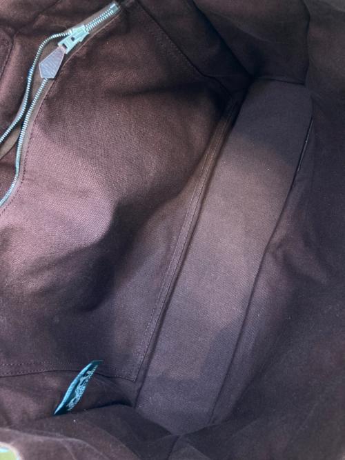 HERMES（エルメス）HERMES (エルメス) フールトゥMM ハーフレザートートバッグ ボルドーの古着・服飾アイテム