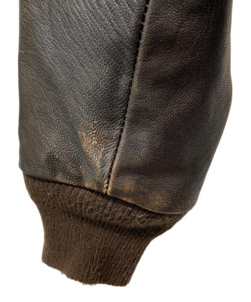 COCKPIT（コックピット）COCKPIT (コックピット) TYPE A-2 フライトジャケット ブラウン サイズ:36の古着・服飾アイテム