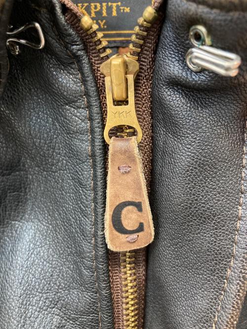 COCKPIT（コックピット）COCKPIT (コックピット) TYPE A-2 フライトジャケット ブラウン サイズ:36の古着・服飾アイテム