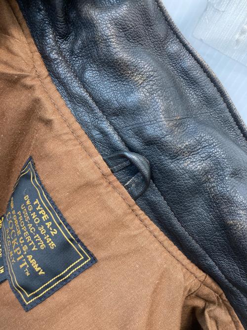 COCKPIT（コックピット）COCKPIT (コックピット) TYPE A-2 フライトジャケット ブラウン サイズ:36の古着・服飾アイテム