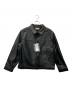 Many men. Many minds（メニーメンメニーマインド）の古着「ラムレザー トラッカーJKT」｜ブラック