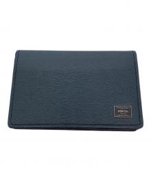 PORTER（ポーター）の古着「カレント カードケース」｜ネイビー