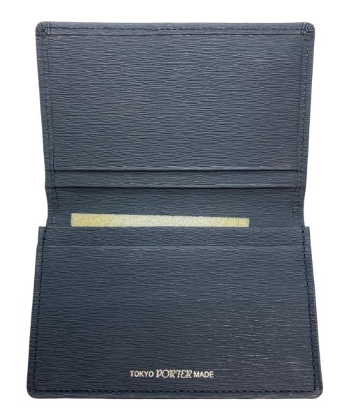 PORTER（ポーター）PORTER (ポーター) カレント カードケース ネイビーの古着・服飾アイテム