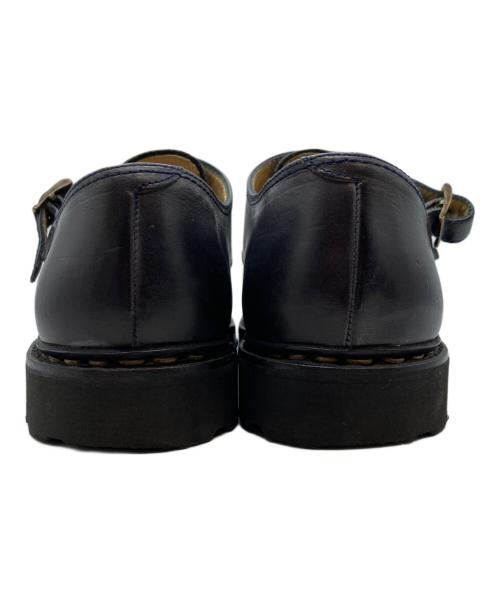 PARABOOT（パラブーツ）PARABOOT (パラブーツ) WILLIAM/MARCHEⅡ/ダブルモンクストラップシューズ ブラック サイズ:6の古着・服飾アイテム