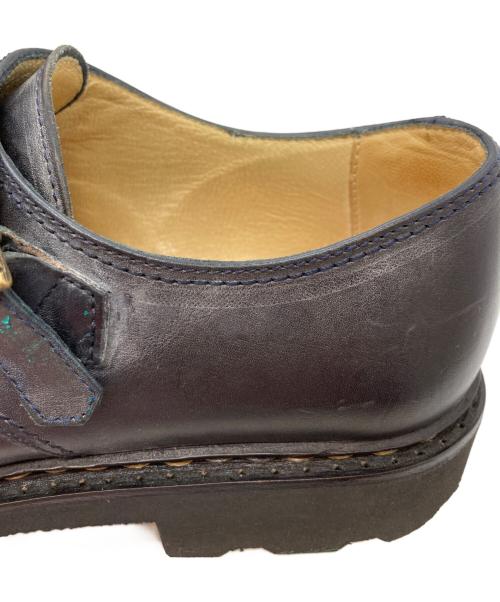 PARABOOT（パラブーツ）PARABOOT (パラブーツ) WILLIAM/MARCHEⅡ/ダブルモンクストラップシューズ ブラック サイズ:6の古着・服飾アイテム