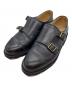PARABOOT（パラブーツ）の古着「WILLIAM/MARCHEⅡ/ダブルモンクストラップシューズ」｜ブラック