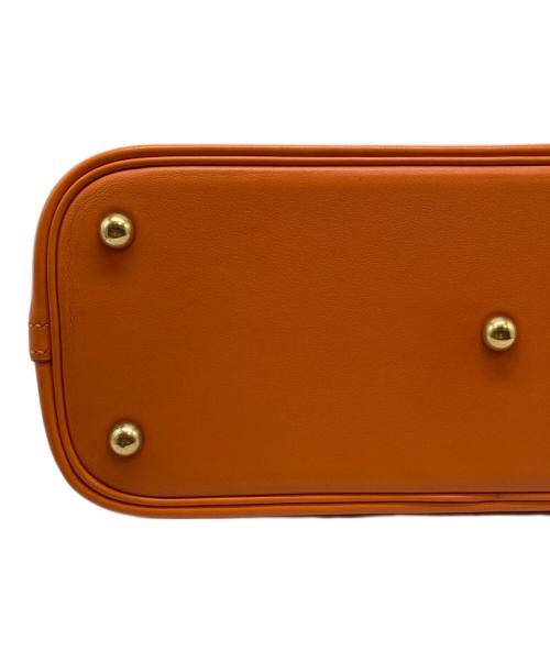 HERMES（エルメス）HERMES (エルメス) Bolide 31 ボリード 31/ﾏﾝｺﾞｰｵﾚﾝｼﾞﾏﾝｺﾞｰｵﾚﾝｼﾞ/□F刻印：2002年製造/ゴールド金具 オレンジの古着・服飾アイテム