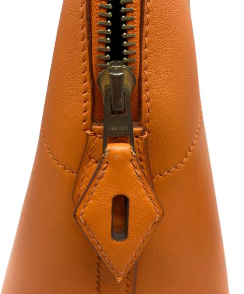 HERMES（エルメス）HERMES (エルメス) Bolide 31 ボリード 31/ﾏﾝｺﾞｰｵﾚﾝｼﾞﾏﾝｺﾞｰｵﾚﾝｼﾞ/□F刻印：2002年製造/ゴールド金具 オレンジの古着・服飾アイテム