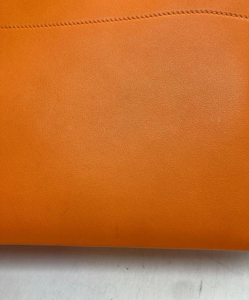 HERMES（エルメス）HERMES (エルメス) Bolide 31 ボリード 31/ﾏﾝｺﾞｰｵﾚﾝｼﾞﾏﾝｺﾞｰｵﾚﾝｼﾞ/□F刻印：2002年製造/ゴールド金具 オレンジの古着・服飾アイテム