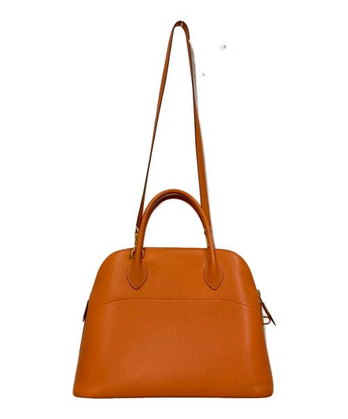 HERMES（エルメス）HERMES (エルメス) 2WAYショルダーバッグ/ボリード27 オレンジの古着・服飾アイテム