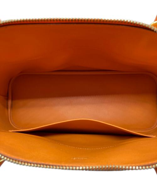 HERMES（エルメス）HERMES (エルメス) 2WAYショルダーバッグ/ボリード27 オレンジの古着・服飾アイテム