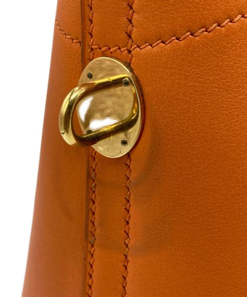 HERMES（エルメス）HERMES (エルメス) 2WAYショルダーバッグ/ボリード27 オレンジの古着・服飾アイテム