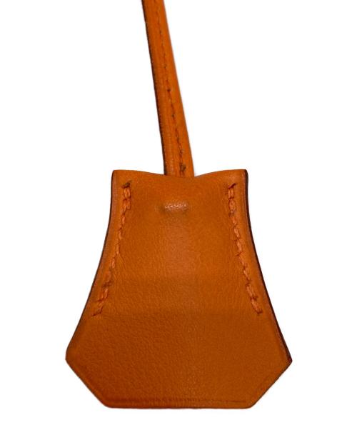 HERMES（エルメス）HERMES (エルメス) 2WAYショルダーバッグ/ボリード27 オレンジの古着・服飾アイテム