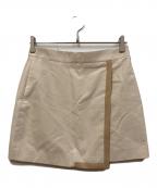 FENDIフェンディ）の古着「24SS キャンバスミニスカート」｜ベージュ
